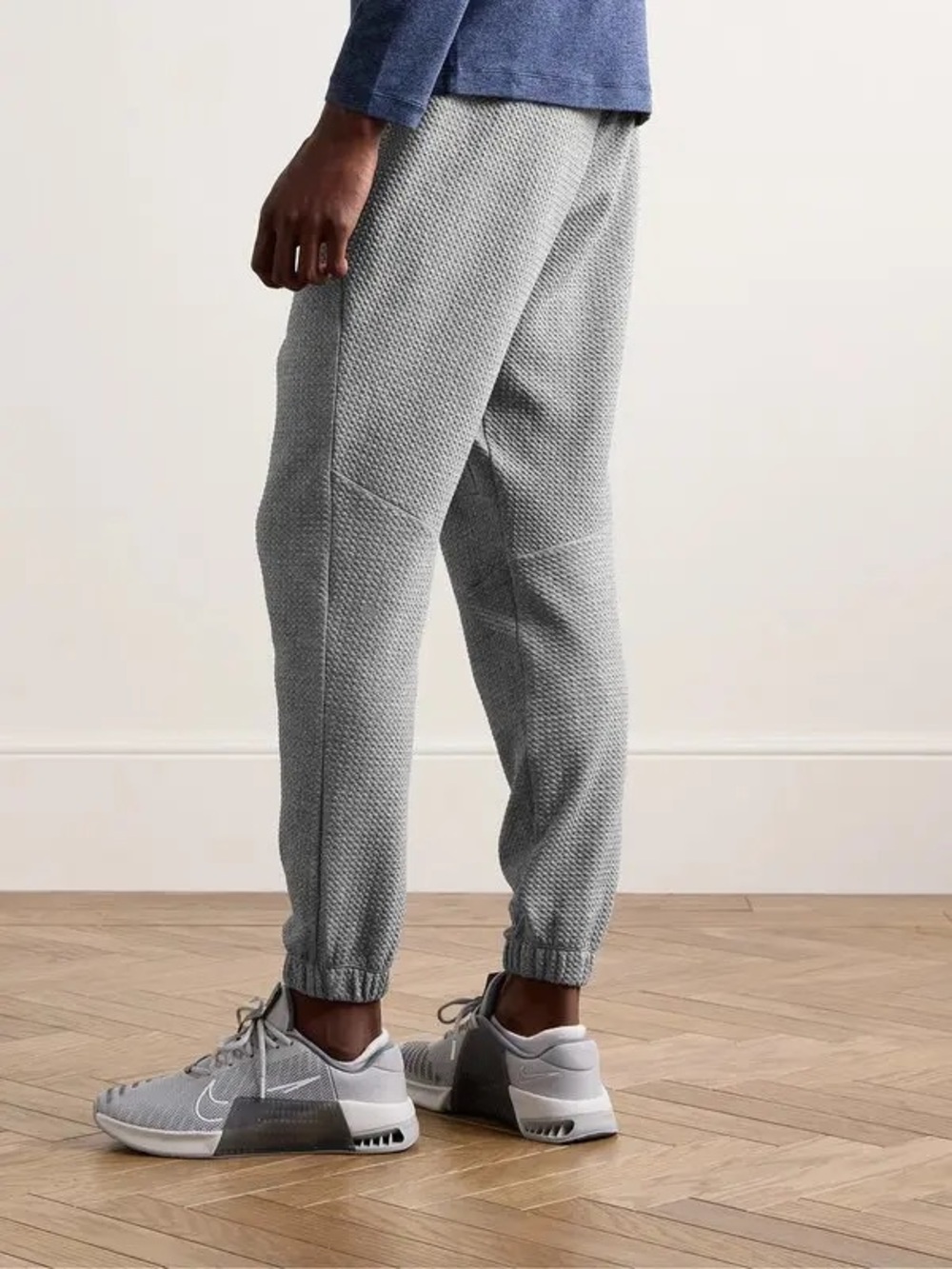 Lululemon Mens Textured Double Knit Gray Sweatpants Joggers Size Large